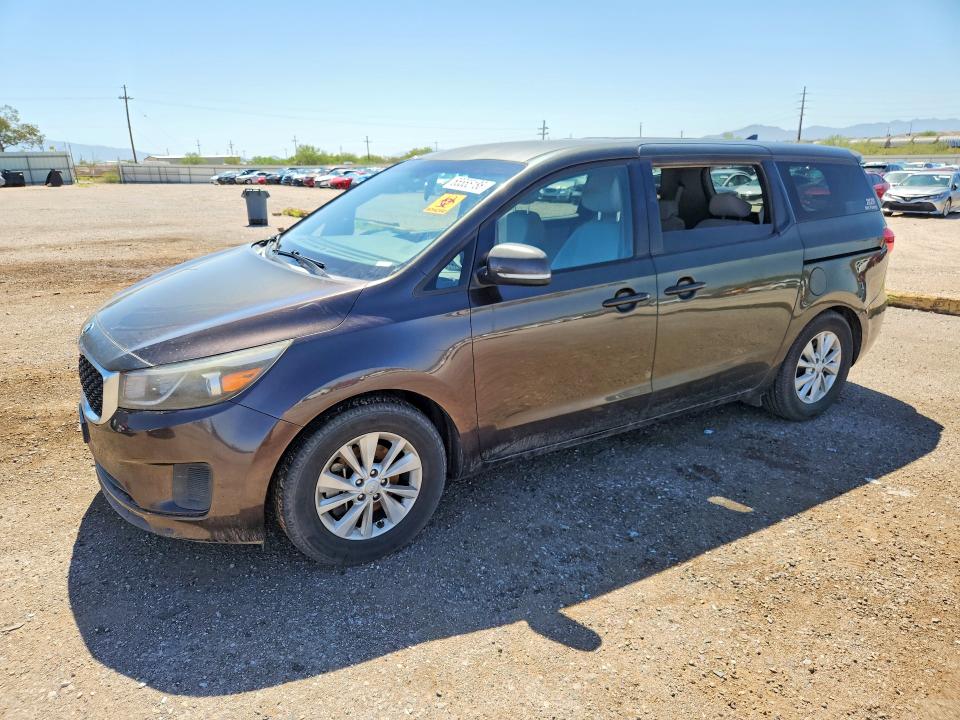 KIA SEDONA 2017 with VIN KNDMB5C16H6232589 - Photo from auction