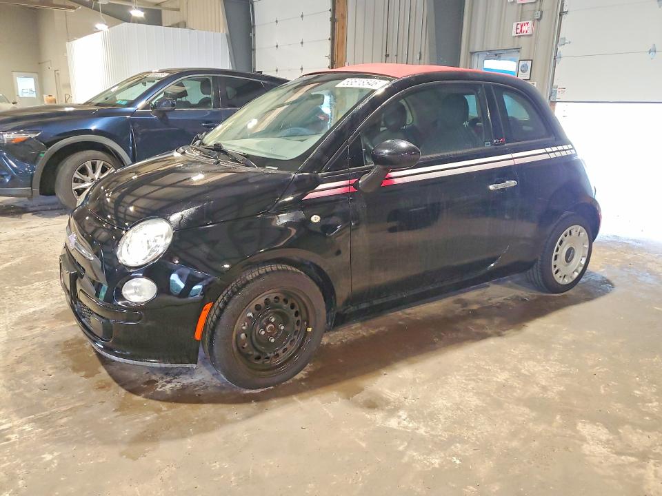 FIAT 500 2015 with VIN 3C3CFFDR9FT545248 - Photo from auction