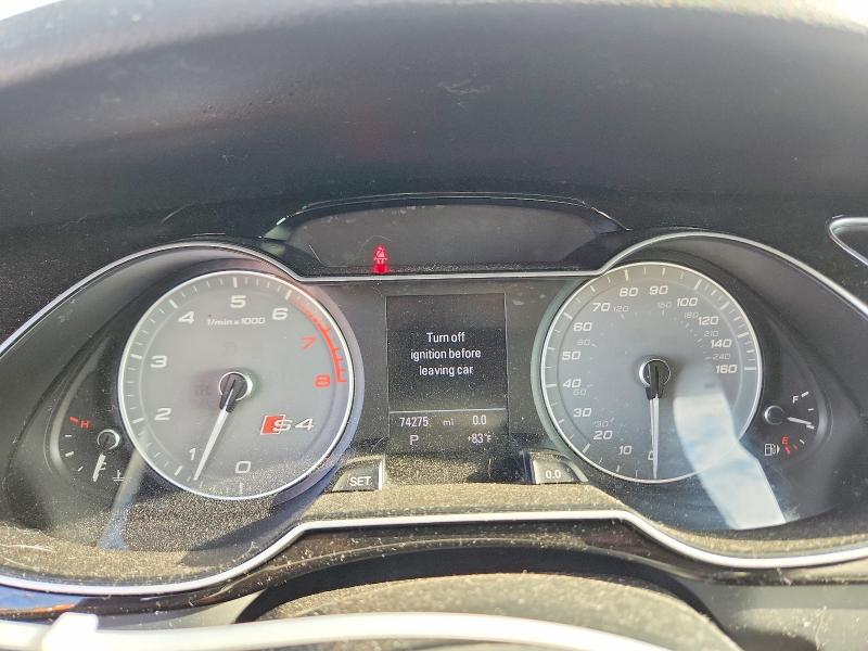 Photo 9 from auction – 2014 AUDI S4 with VIN WAUKGAFL5EA081202