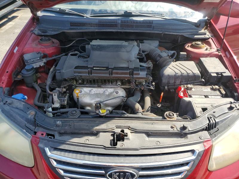 Photo 11 from auction – 2009 KIA SPECTRA with VIN KNAFE222095639501
