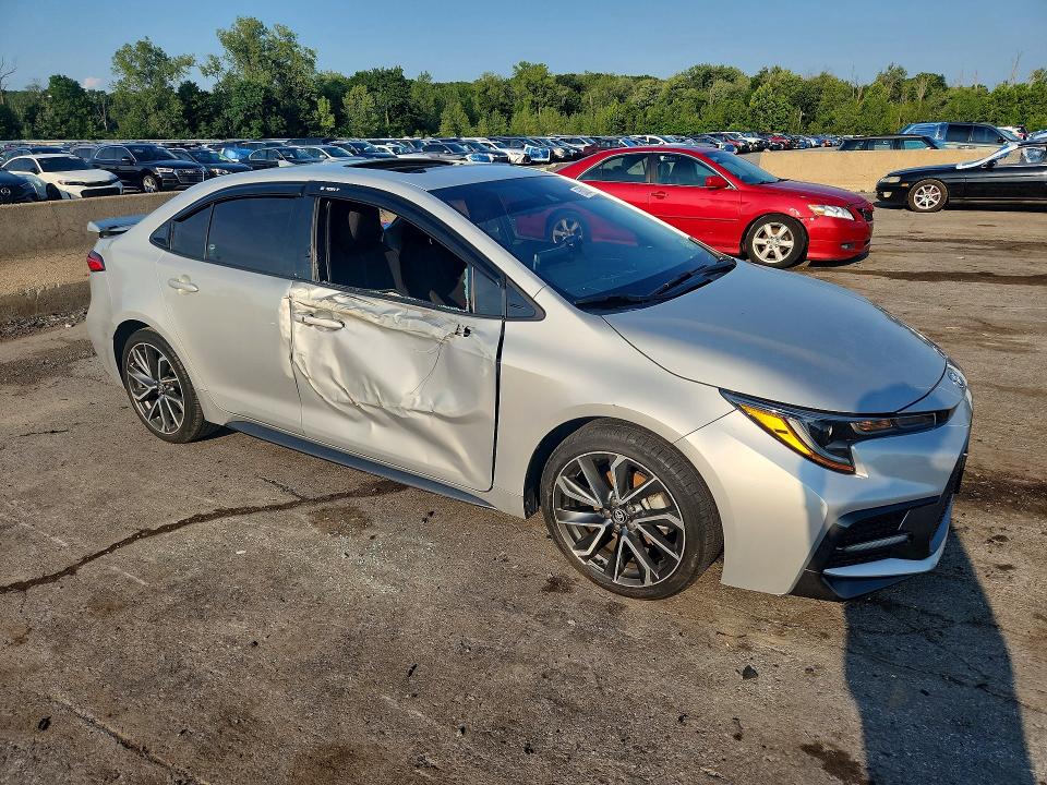 Photo 4 from auction – 2021 TOYOTA COROLLA with VIN 5YFP4MCE8MP088566