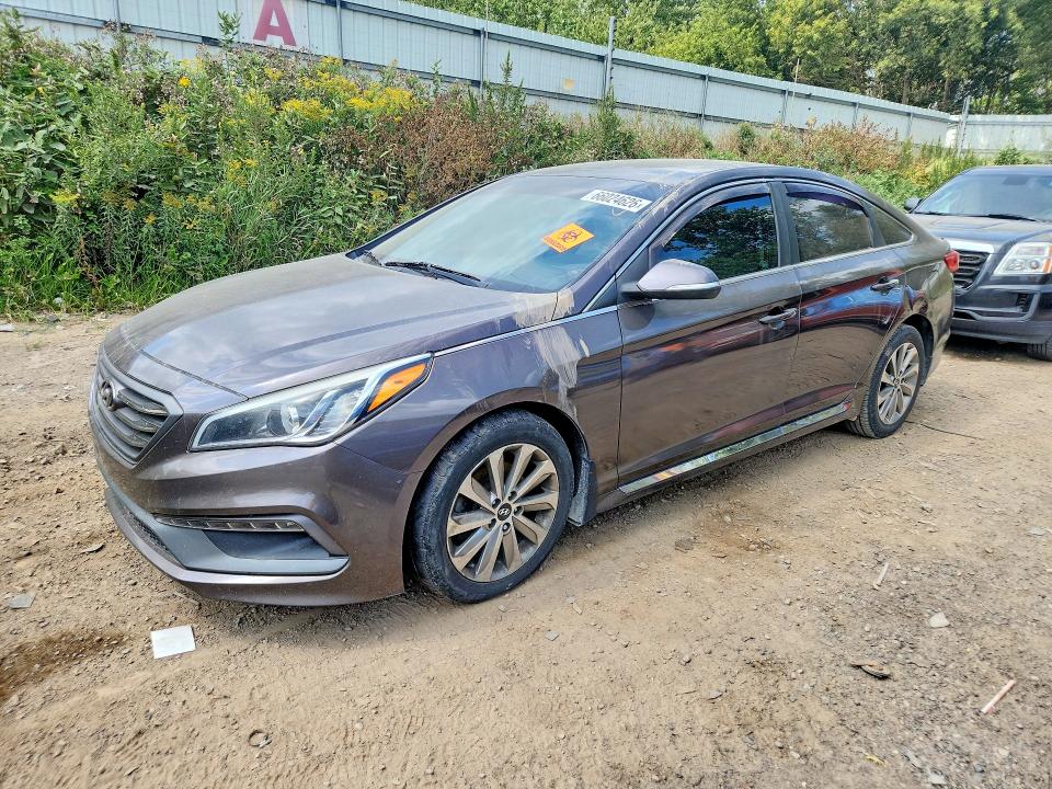 Photo 1 from auction – 2017 HYUNDAI SONATA with VIN 5NPE34AF0HH441259