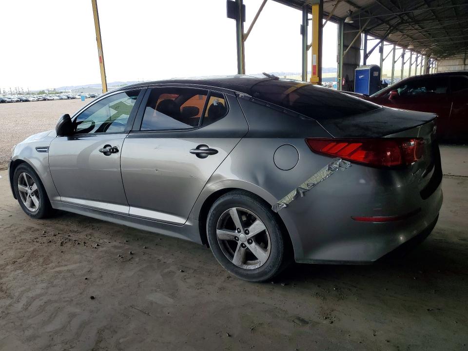 Photo 2 from auction – 2014 KIA OPTIMA with VIN 5XXGM4A79EG263289