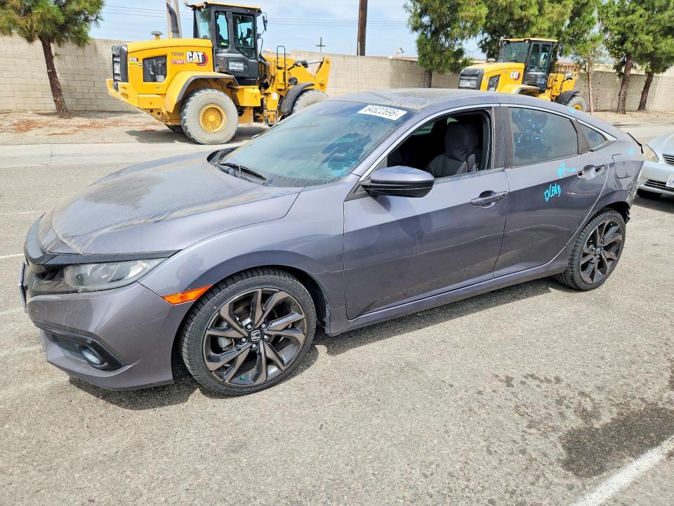 HONDA CIVIC 2021 with VIN 2HGFC2F82MH535201 - Photo from auction