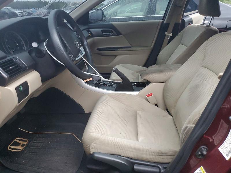 Photo 7 from auction – 2015 HONDA ACCORD with VIN 1HGCR2F33FA229504