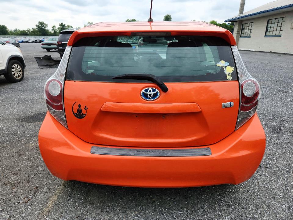 Photo 6 from auction – 2012 TOYOTA PRIUS C with VIN JTDKDTB3XC1030448