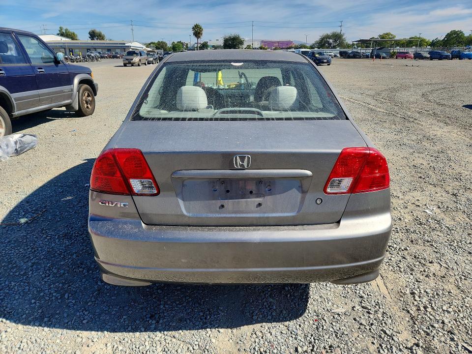 Photo 6 from auction – 2005 HONDA CIVIC with VIN 2HGES16335H506403