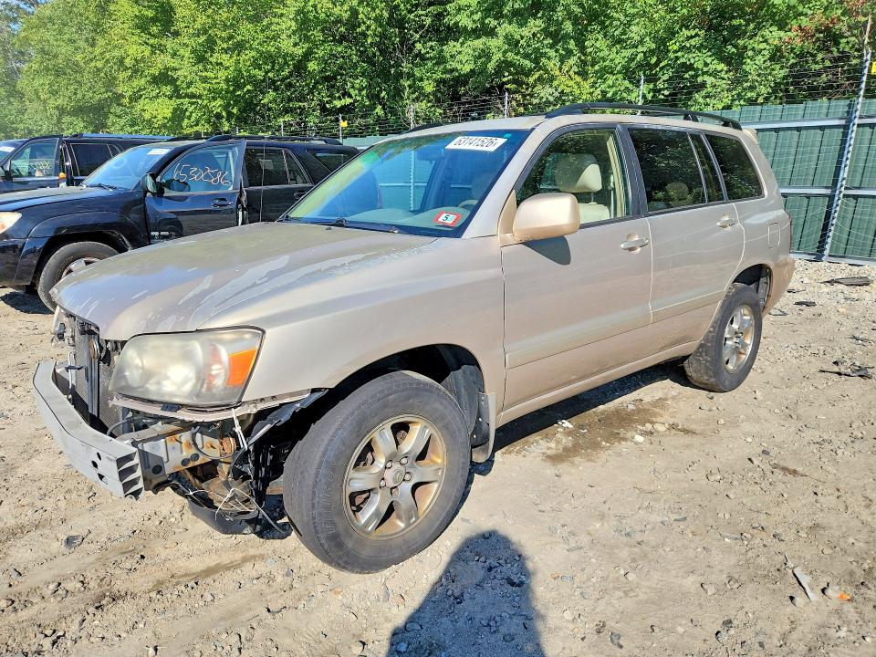 TOYOTA HIGHLANDER 2007 with VIN JTEHP21A570191048 - Photo from auction
