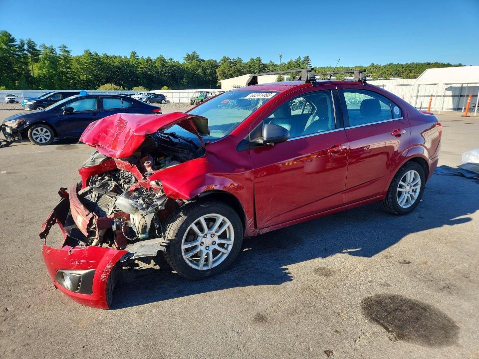 CHEVROLET SONIC 2013 with VIN 1G1JC5SG1D4220905 - Photo from auction