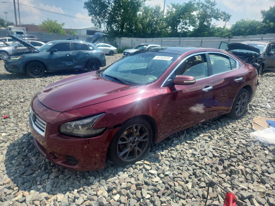 NISSAN MAXIMA 2013 с VIN 1N4AA5AP8DC820153 - Снимка от търг