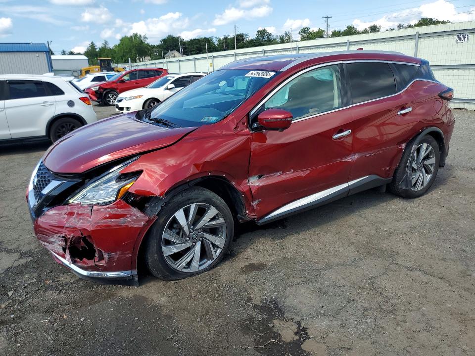 NISSAN MURANO 2019 with VIN 5N1AZ2MS5KN140578 - Photo from auction