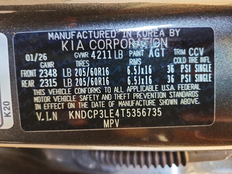 Foto 14 de la subasta – 2026 KIA NIRO con VIN KNDCP3LE4T5356735