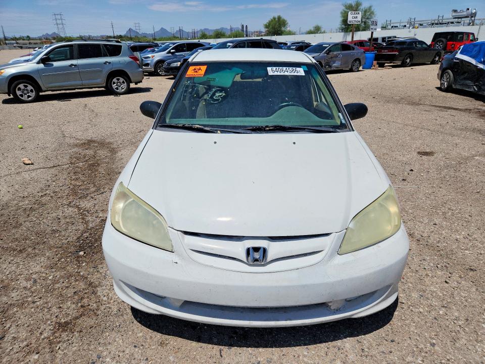 Photo 5 from auction – 2005 HONDA CIVIC with VIN 2HGES16635H541422