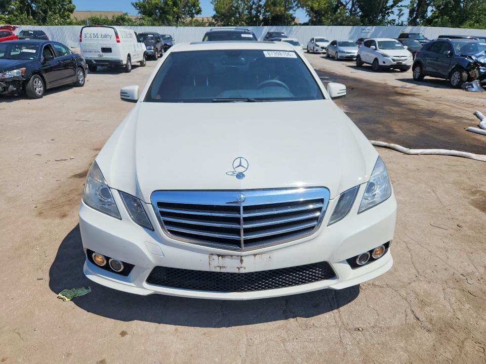 Photo 5 from auction – 2010 MERCEDES-BENZ E with VIN WDDHF5GB6AA051896