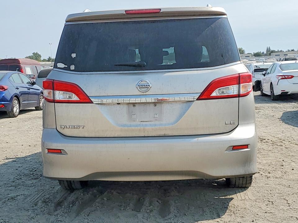 Photo 6 from auction – 2012 NISSAN QUEST with VIN JN8AE2KP4C9038640