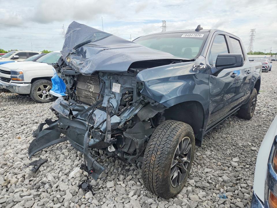 CHEVROLET SILVERADO 2021 with VIN 3GCUYEEL4MG143559 - Photo from auction