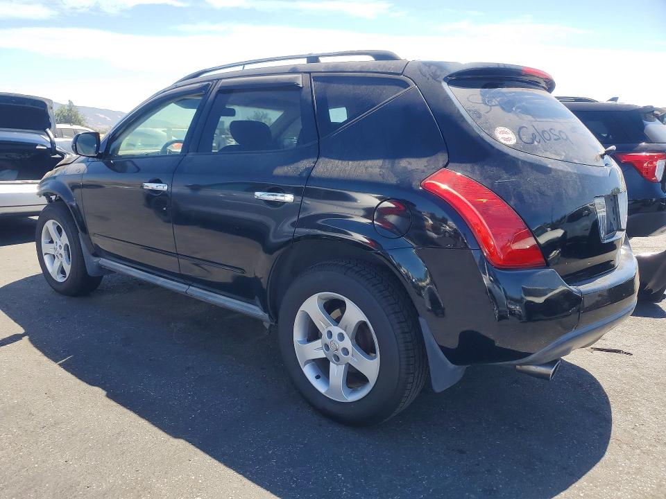 Photo 2 from auction – 2005 NISSAN MURANO with VIN JN8AZ08T75W321955