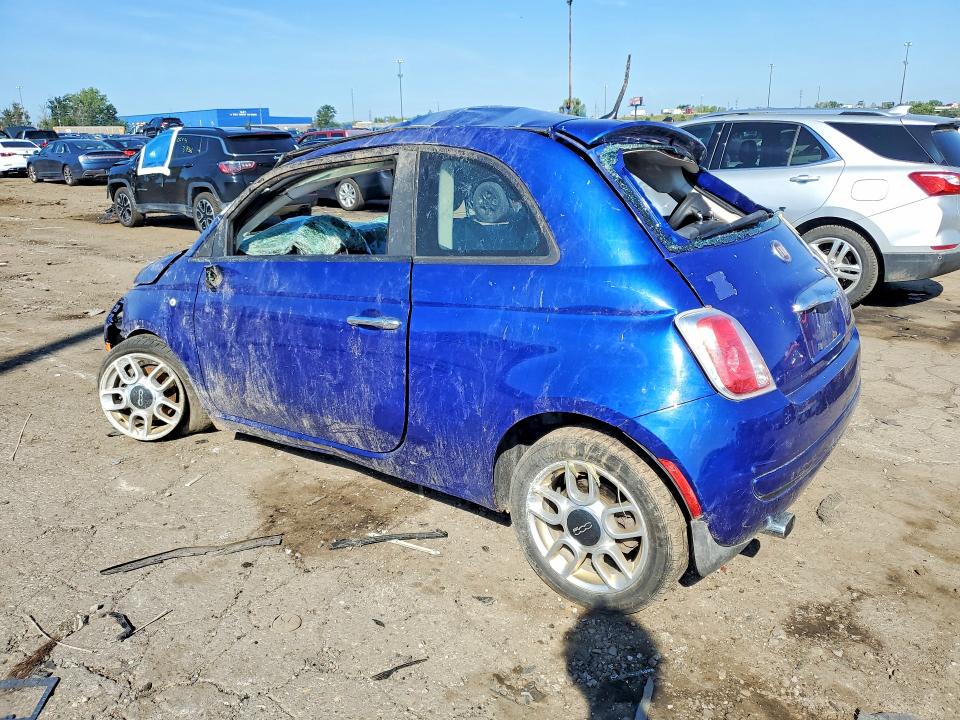 Photo 2 from auction – 2013 FIAT 500 with VIN 3C3CFFAR1DT689992