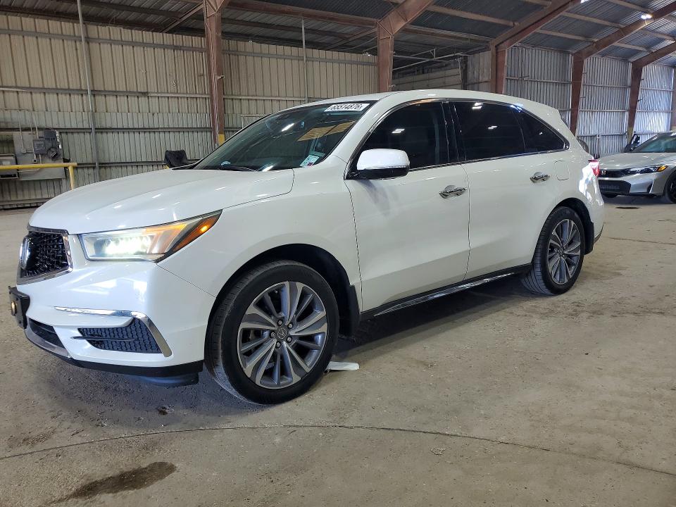 Photo 1 from auction – 2017 ACURA MDX with VIN 5J8YD3H56HL000153