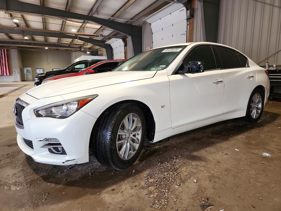 INFINITI Q50 2015 with VIN JN1BV7AR8FM401848 - Photo from auction