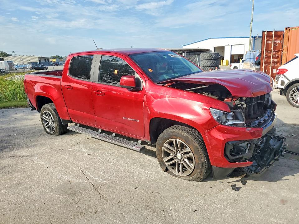 Снимка 4 от търг – 2021 CHEVROLET COLORADO с VIN 1GCGSBEN7M1151765