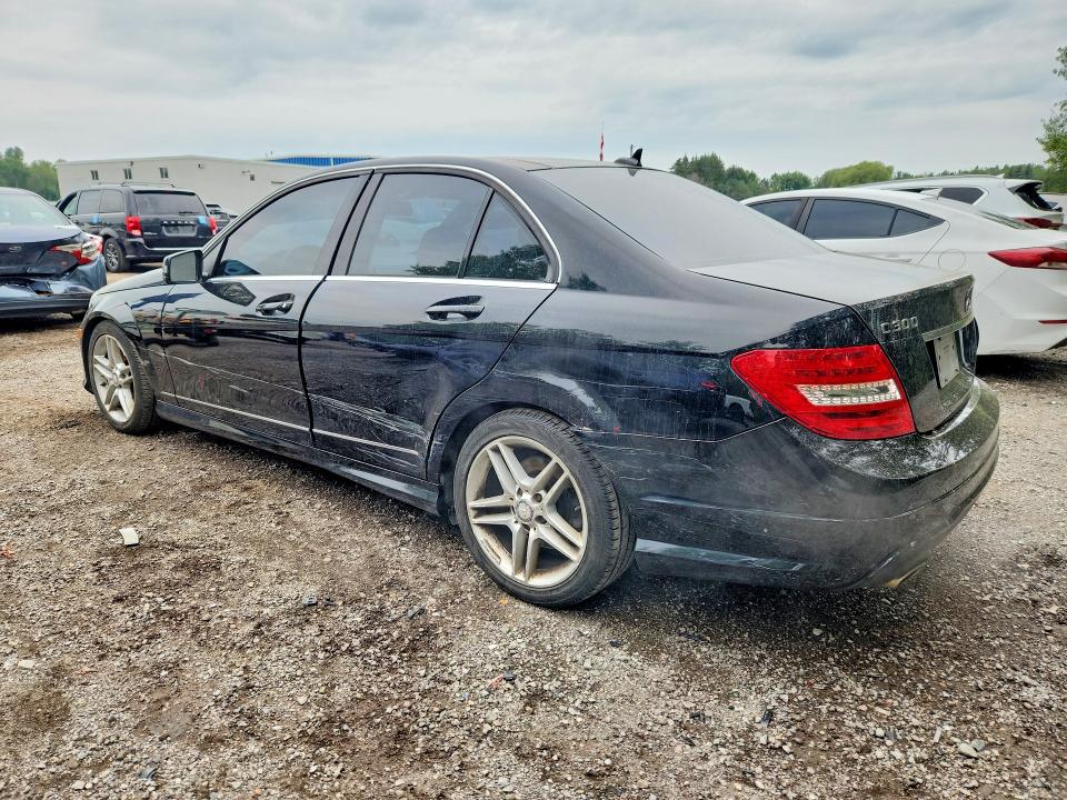 Photo 2 from auction – 2012 MERCEDES-BENZ C with VIN WDDGF8BB3CA708791