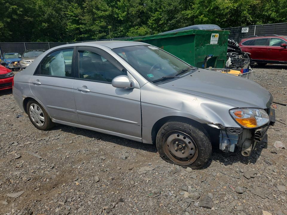 Photo 4 from auction – 2007 KIA SPECTRA with VIN KNAFE121575451247