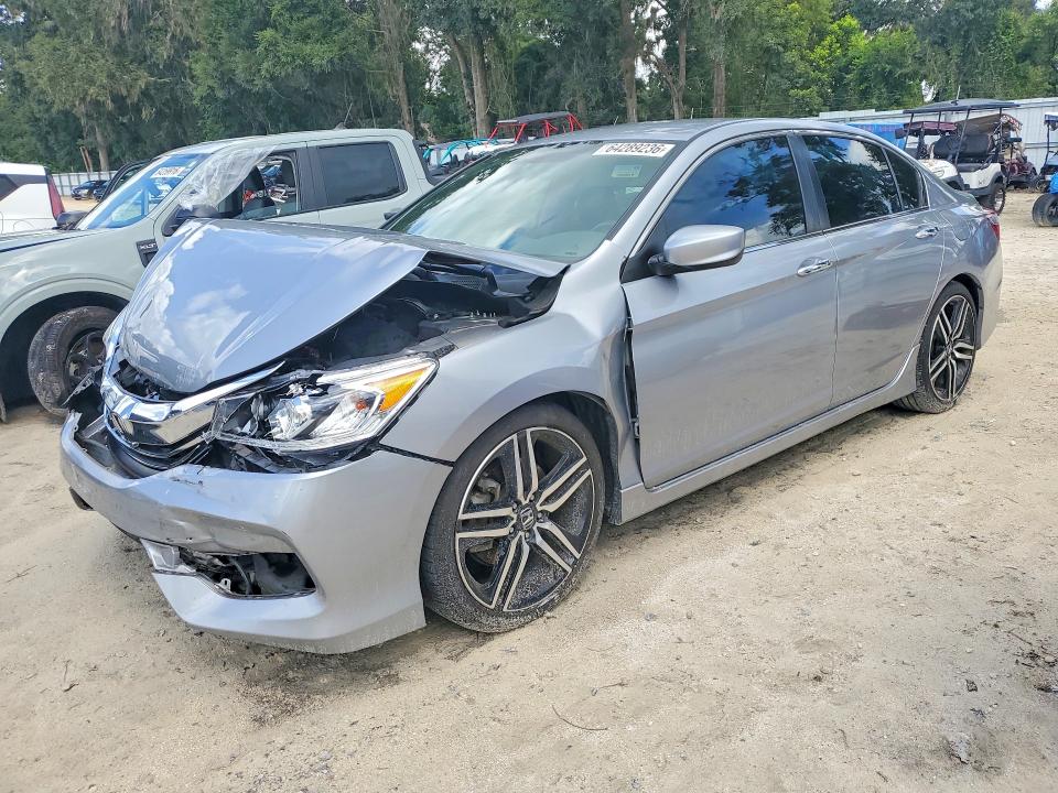HONDA ACCORD 2017 with VIN 1HGCR2F12HA058343 - Photo from auction
