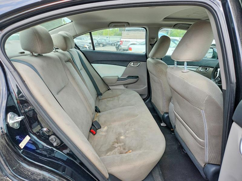 Photo 10 from auction – 2013 HONDA CIVIC with VIN 19XFB2F87DE211643