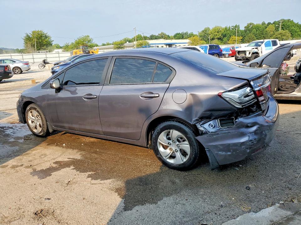 Photo 2 from auction – 2014 HONDA CIVIC with VIN 19XFB2F52EE081195