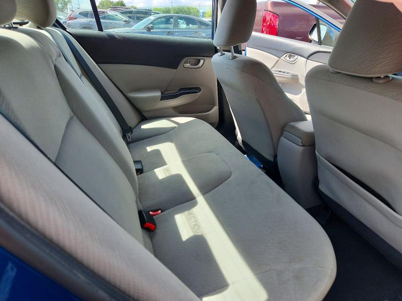 Photo 10 from auction – 2013 HONDA CIVIC with VIN 2HGFB2F58DH577414