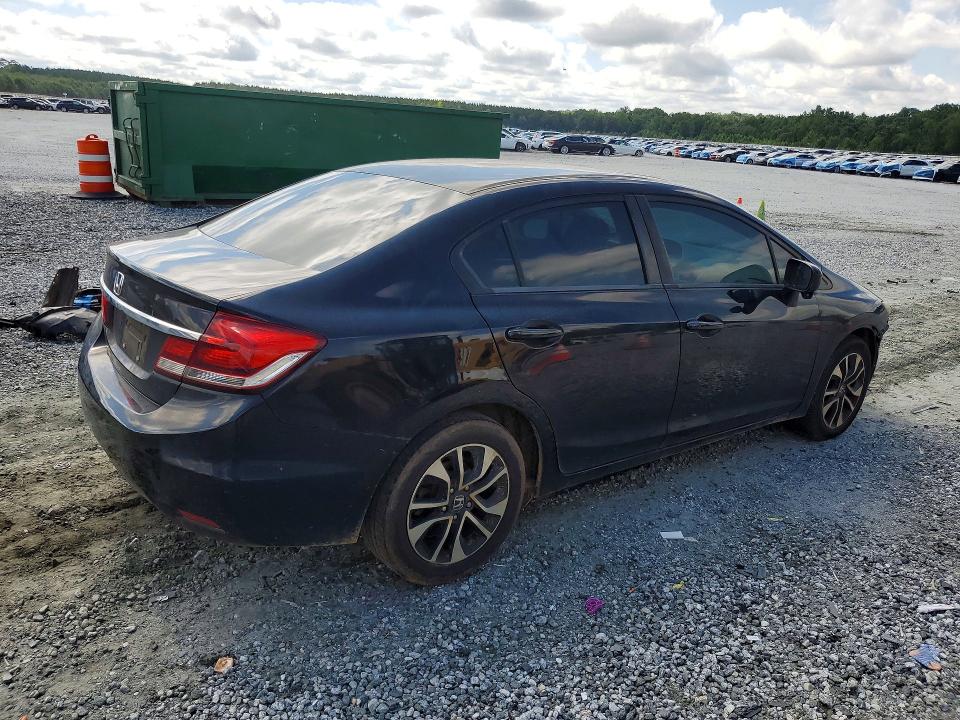 Photo 3 from auction – 2015 HONDA CIVIC with VIN 19XFB2F81FE040682
