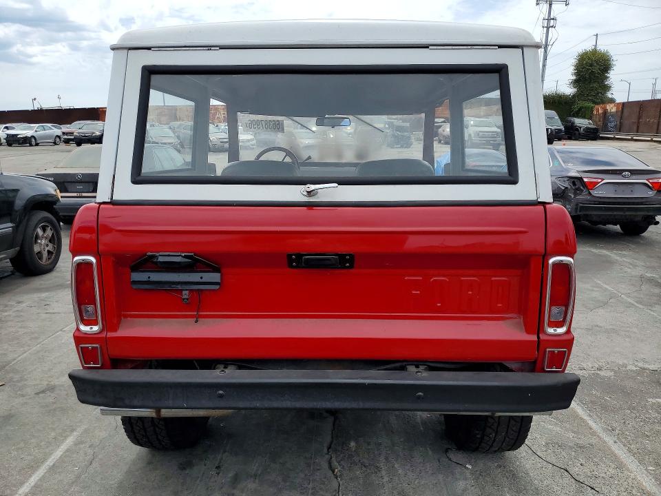 Photo 6 from auction – 1971 FORD BRONCO with VIN U15GLN26459