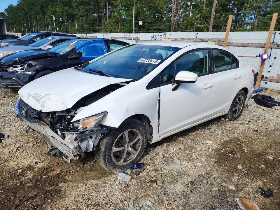 HONDA CIVIC 2015 with VIN 19XFB2F76FE297246 - Photo from auction