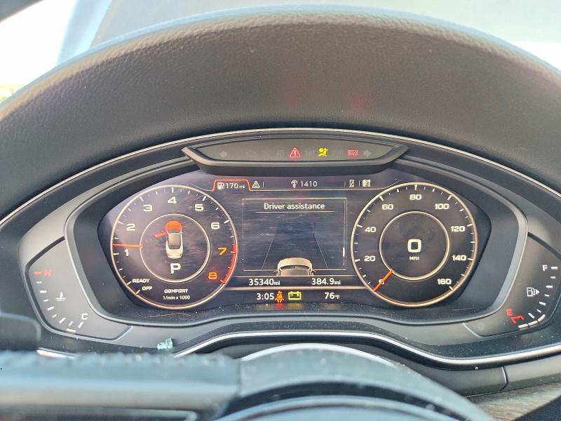 Снимка 9 от търг – 2019 AUDI A5 с VIN WAUYNGF54KN010842