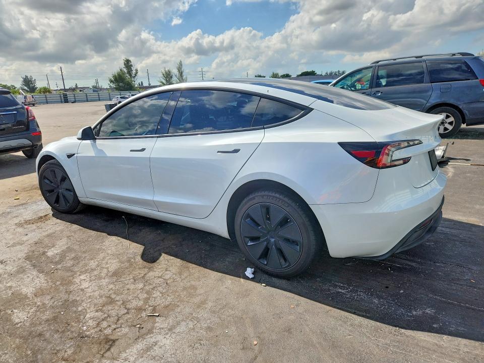 Photo 2 from auction – 2025 TESLA MODEL 3 with VIN 5YJ3E1EA6SF017718