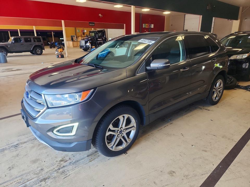 FORD EDGE 2017 with VIN 2FMPK4K9XHBC56986 - Photo from auction