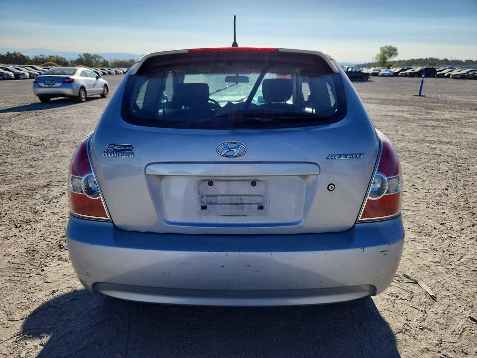 Photo 6 from auction – 2007 HYUNDAI ACCENT with VIN KMHCN36C77U049504