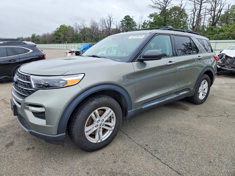 FORD EXPLORER 2020 with VIN 1FMSK8DH2LGC38988 - Photo from auction
