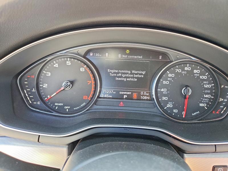 Photo 9 from auction – 2019 AUDI A4 with VIN WAUGMAF40KN011747