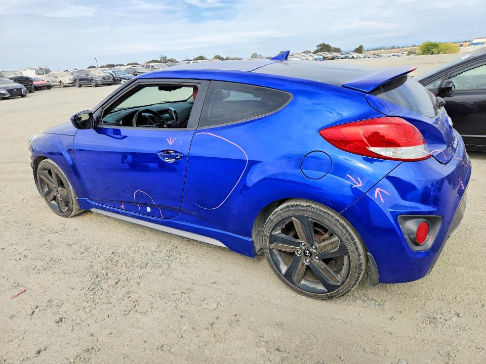 Снимка 2 от търг – 2014 HYUNDAI VELOSTER с VIN KMHTC6AE0EU202186