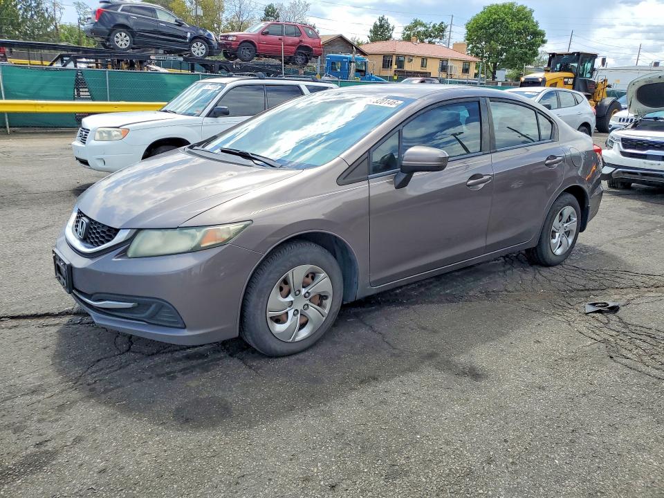 HONDA CIVIC 2014 with VIN 19XFB2F50EE015616 - Photo from auction