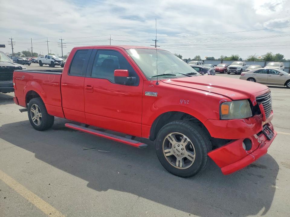 Photo 4 from auction – 2007 FORD F150 with VIN 1FTPX12V27KD25871