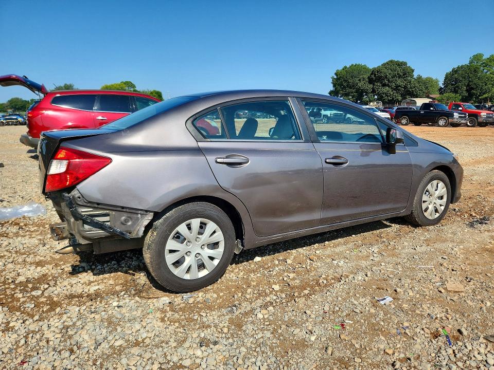 Photo 3 from auction – 2012 HONDA CIVIC with VIN 19XFB2F58CE076595