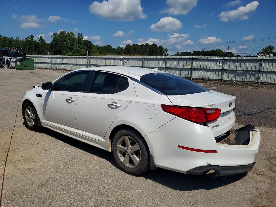 Photo 2 from auction – 2015 KIA OPTIMA with VIN 5XXGM4A74FG397046