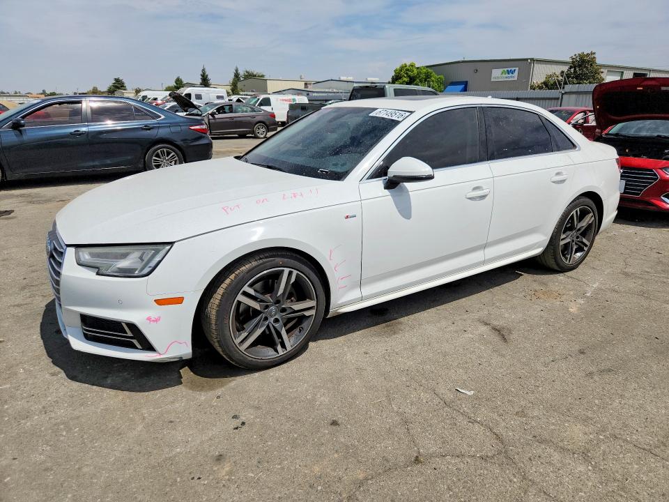 AUDI A4 2018 with VIN WAULMAF47JA093741 - Photo from auction