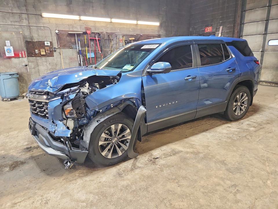 CHEVROLET EQUINOX 2025 with VIN 3GNAXPEG2SL289300 - Photo from auction