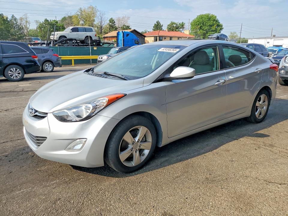 HYUNDAI ELANTRA 2012 with VIN 5NPDH4AE1CH062767 - Photo from auction