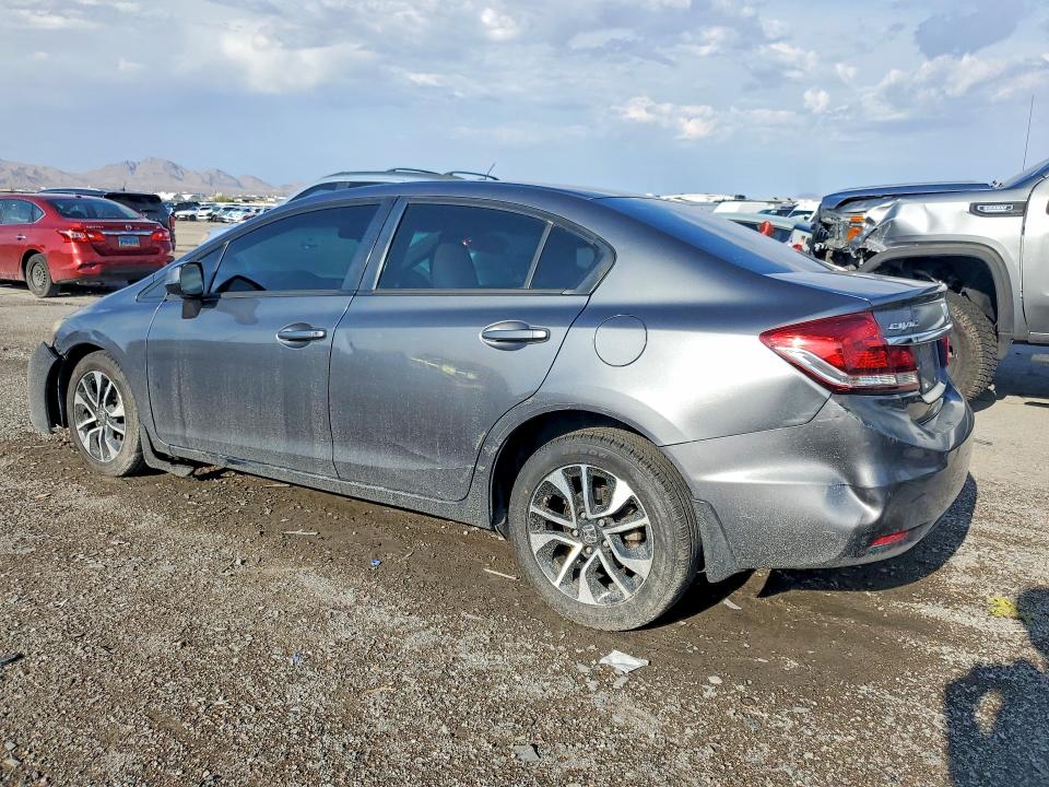 Photo 2 from auction – 2013 HONDA CIVIC with VIN 19XFB2F85DE201578