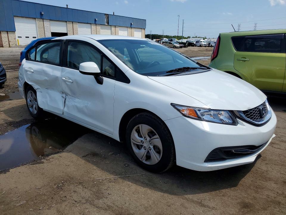 Photo 4 from auction – 2013 HONDA CIVIC with VIN 19XFB2F54DE295359